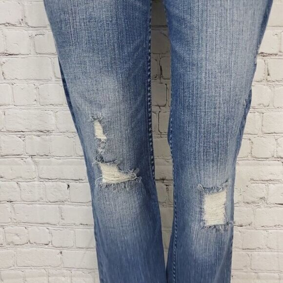 Silver Audrey Distressed Raw Hem Jeans 31 - Picture 9 of 15